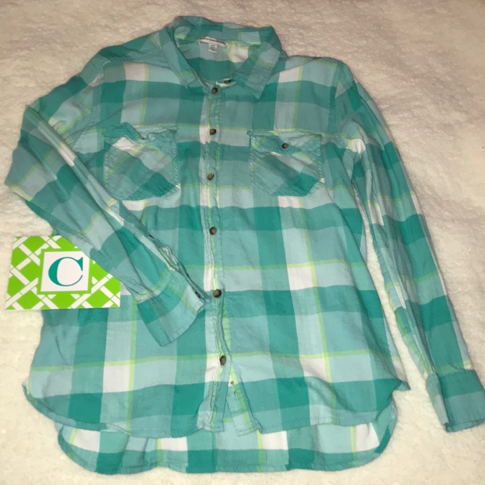 ‼️Blue and Green Flannel 🛍‼️